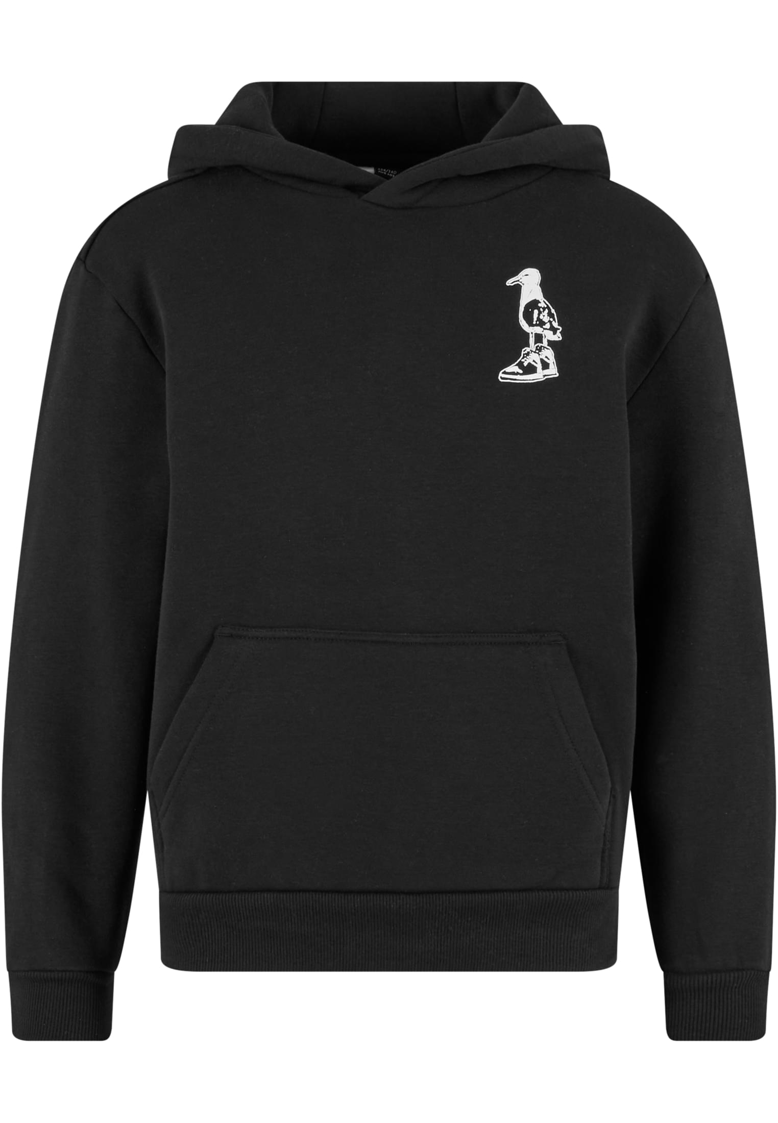 MT The Seagull Sneakers Kids Fluffy Hoody - black 110/116