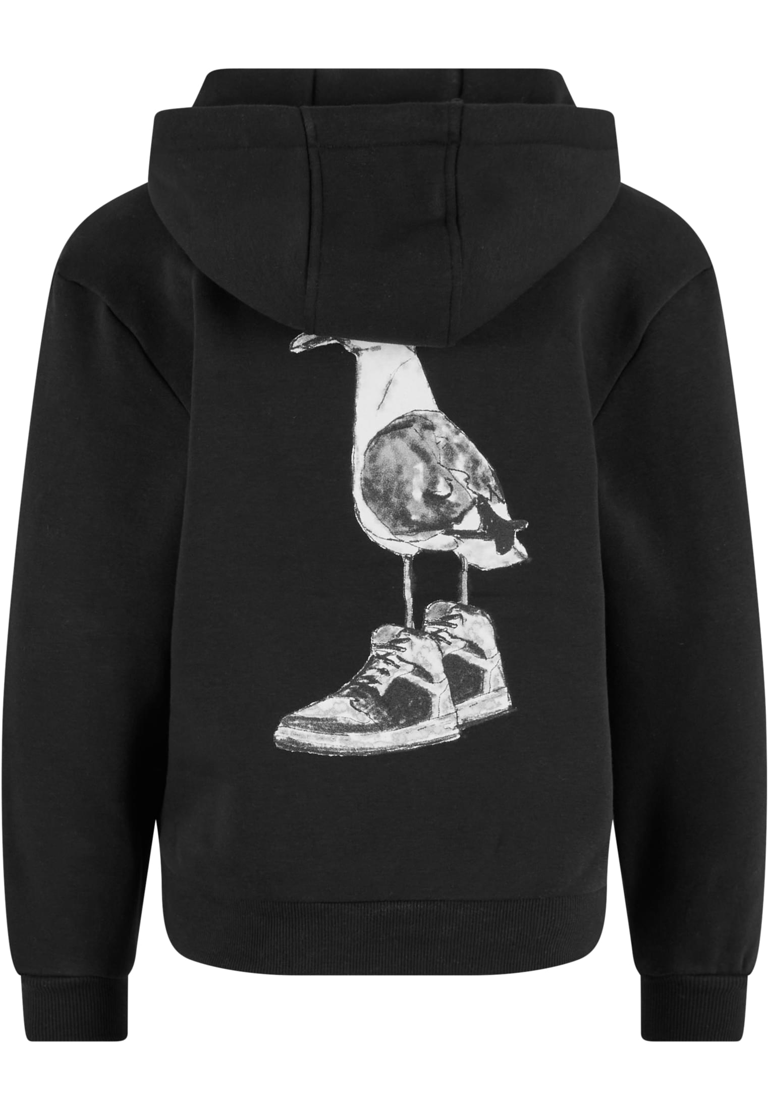 MT The Seagull Sneakers Kids Fluffy Hoody - black 122/128