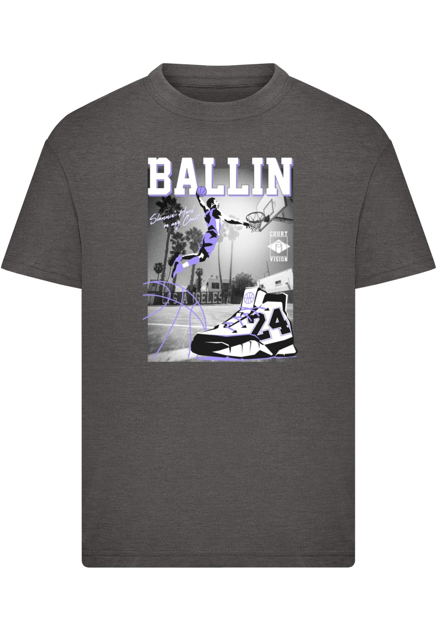 MT Kids Ballin Hard Tee - gray 110/116