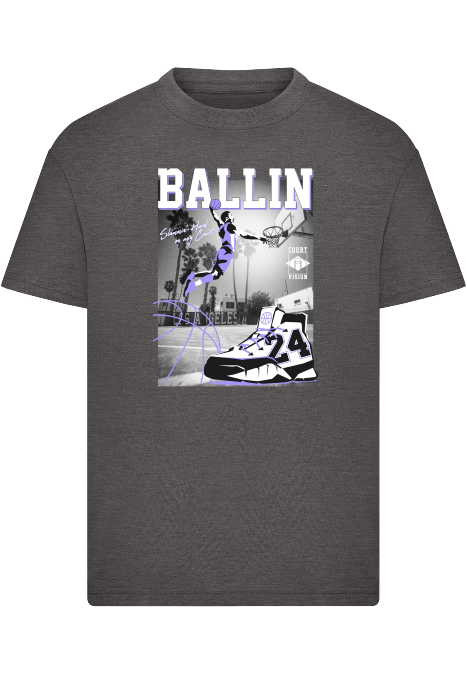 MT Kids Ballin Hard Tee - gray 110/116