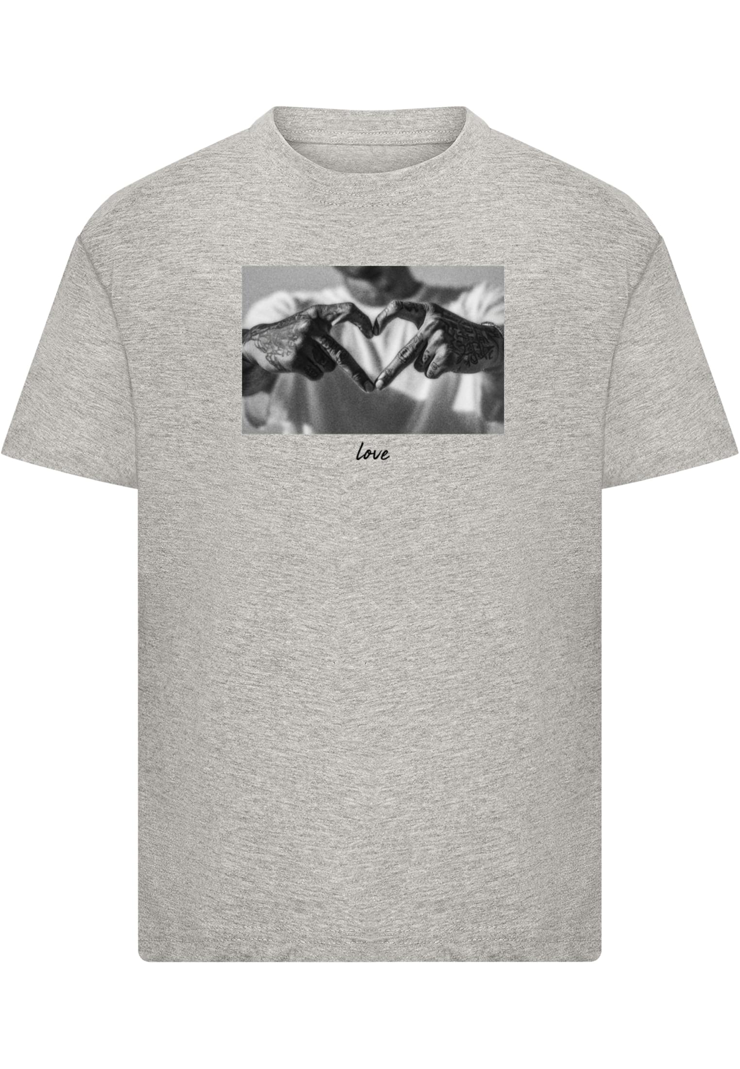 MT Kids Heart Sign Tee - gray 134/140
