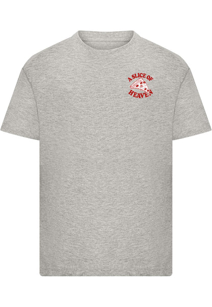 MT Kids Slice Of Heaven Pizza Tee - gray 110/116