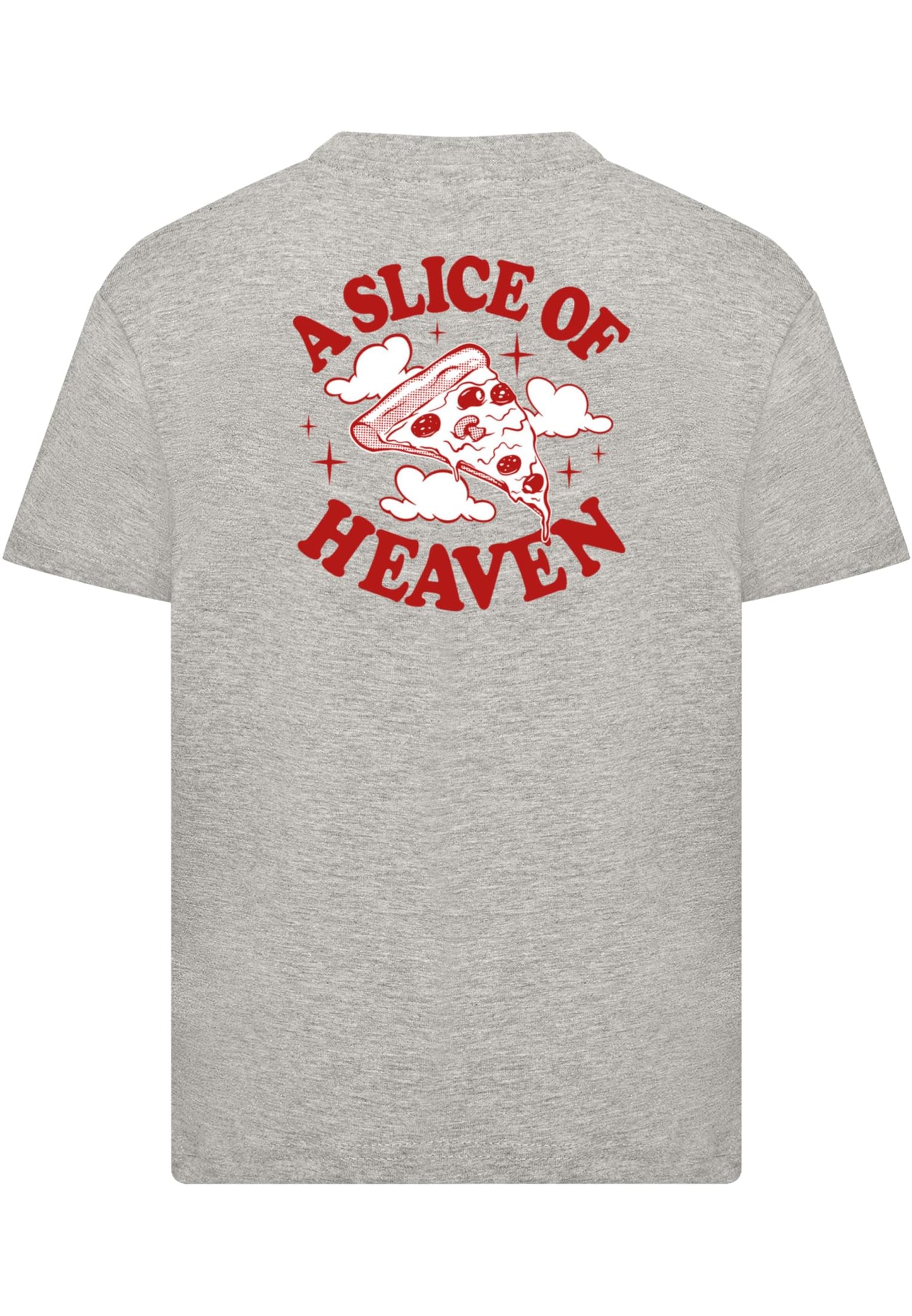 MT Kids Slice Of Heaven Pizza Tee - gray 122/128