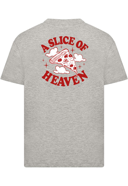 MT Kids Slice Of Heaven Pizza Tee - gray 122/128