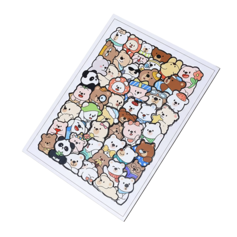 Björnar Träpussel – Montessori Lärande för Barn