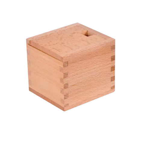 3D IQ-Pussel i Trä –  Lärorik Leksak för Utveckling