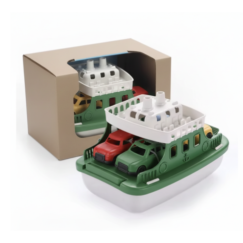Badleksak Färja med Bilar – Leksak för Bad/Dusch