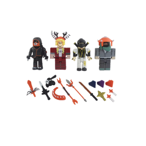 Leksaksfigurer med TV-spel-tema – 4 Figurer