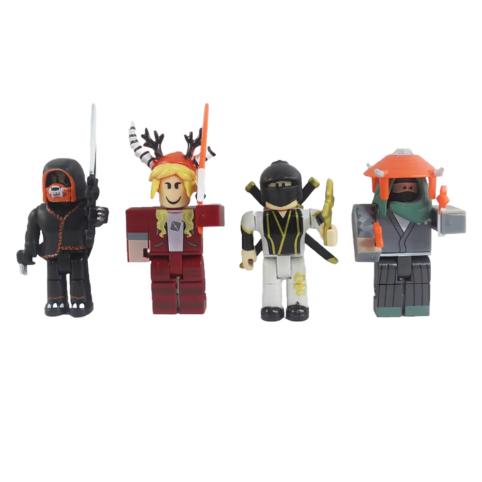 Leksaksfigurer med TV-spel-tema – 4 Figurer