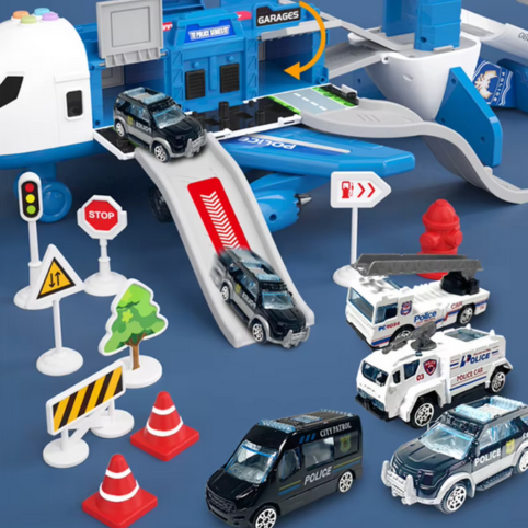 Leksaksflygplan med Tillbehör - Ljud & Ljus