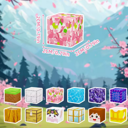 Magnetiska Byggklossar TV-spel-motiv - 100 Bitar