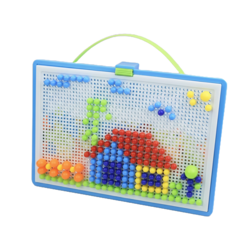 Montessori Hedgehog Piggsvin Motorikbräda – 296 Bitar