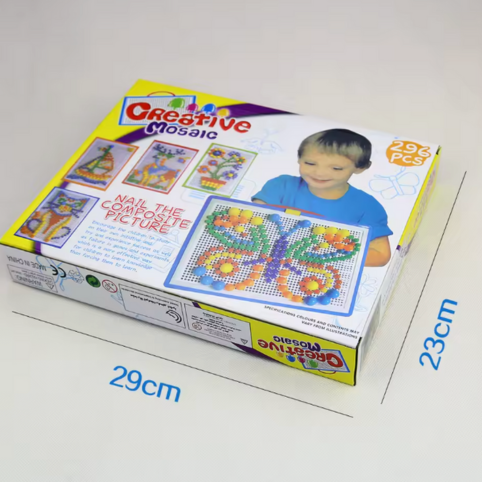 Montessori Hedgehog Piggsvin Motorikbräda – 296 Bitar