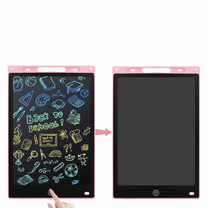 LCD Ritplatta för Barn – Digitalt Ritblock - 6,5 Tum - Rosa