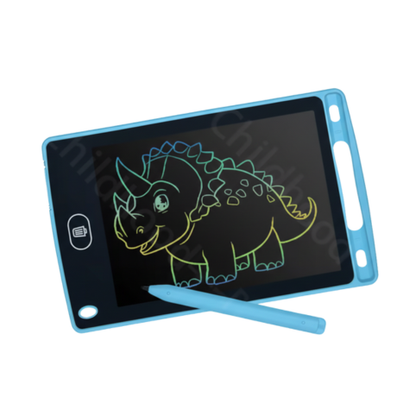 LCD Ritplatta för Barn – Digitalt Ritblock - 6,5 Tum - Blå