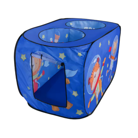 Lektält - Tält för Lek - Blå Dinosaurier