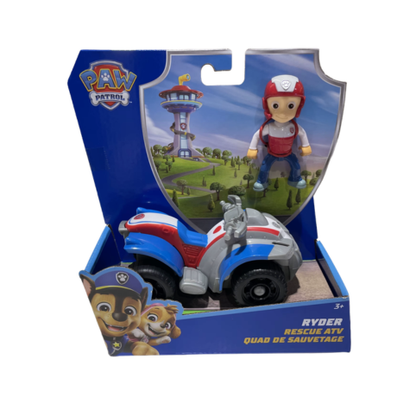 Uttryckningsfordon Leksak – med Figur - Fyrhjuling