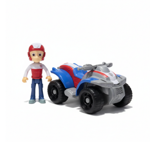 Uttryckningsfordon Leksak – med Figur - Fyrhjuling