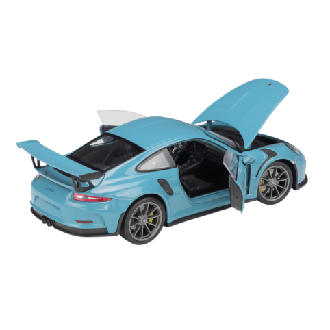Sportbil Premium Bilmodell - Skala 1:24 - Blå