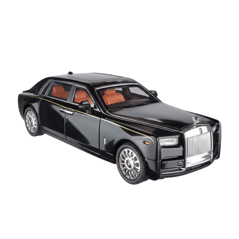 Lyxbil Premium Bilmodell - Skala 1:18 med Ljus