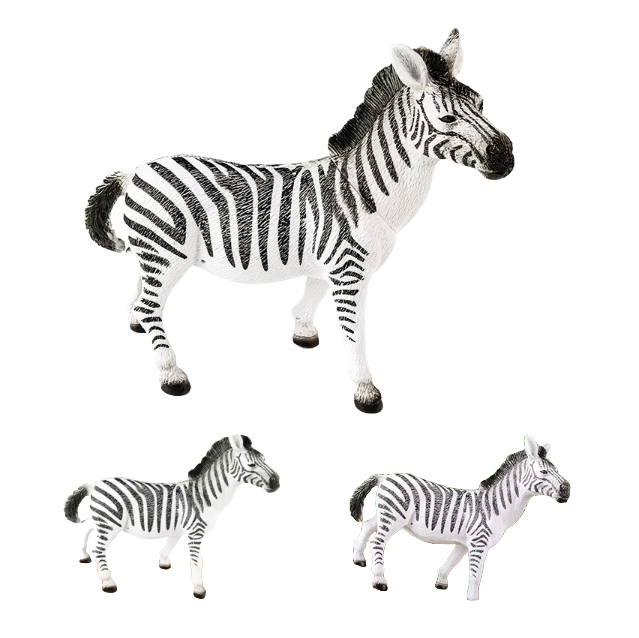 Realistisk Zebra Modell – Upptäck savannens djur
