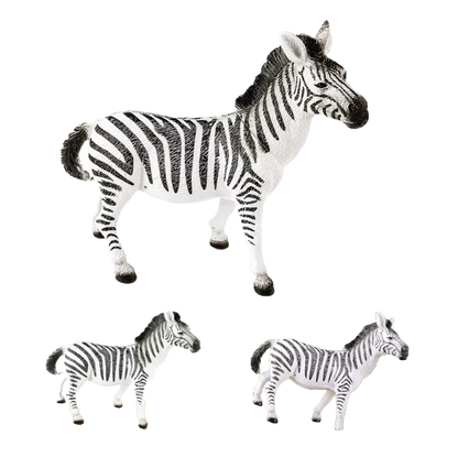 Realistisk Zebra Modell – Upptäck savannens djur