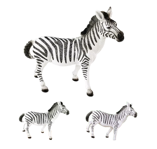Realistisk Zebra Modell – Upptäck savannens djur