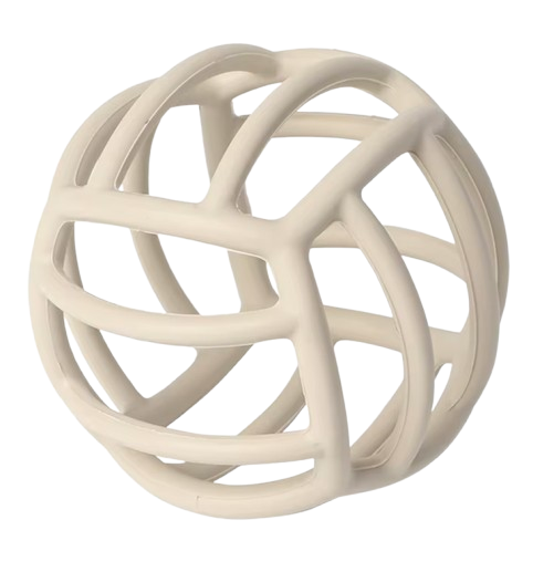 Bitleksak Silikonboll - Vit