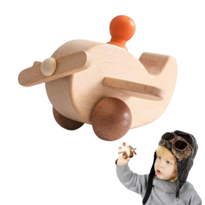 Montessori Wooden Airplane – Toy That Promotes Learning