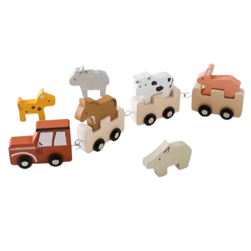 Montessori Wooden Train – Toy That Promotes Learning