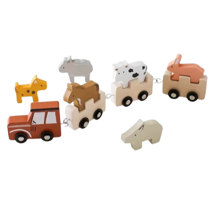 Montessori Wooden Train – Toy That Promotes Learning