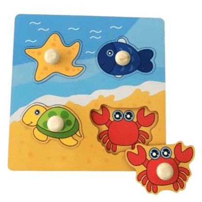 Montessori Pusselpaket för Småbarn 4-pack