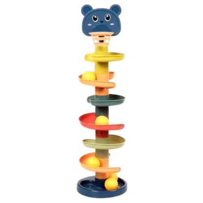 Ball Track and Stacking Tower – Fun &amp; Educational Toy for Children