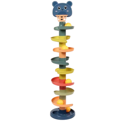 Ball Track and Stacking Tower – Fun &amp; Educational Toy for Children
