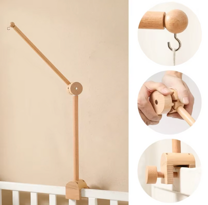 Babymobil med Rasselleksaker – Perfekt För Nyfödda & Upp Till 12 Månader