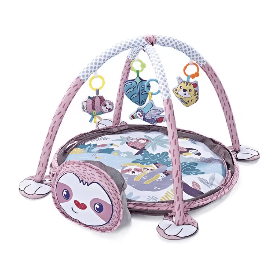 Babygym Djur Multifunktionellt med Vägg & Leksaker