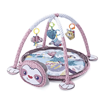 Babygym Djur Multifunktionellt med Vägg & Leksaker