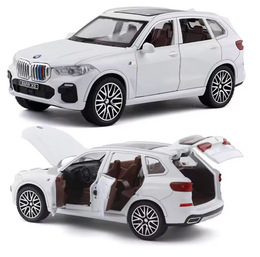 Lyx SUV Aluminium Bilmodell - Skala 1:32 med Ljud & Ljus