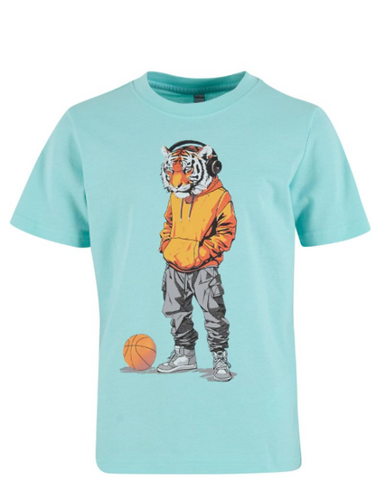 MT Kids Tiger Sports Tee - mint 110/116