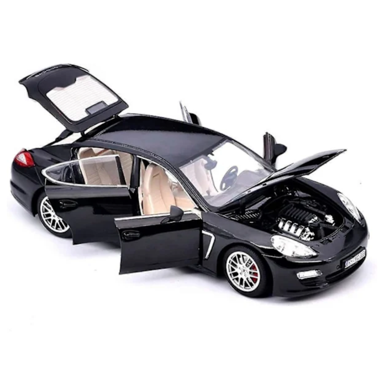 Sportbil Fyrdörrars Premium Mini Bilmodell - Skala 1:32 Med Ljud & Ljus