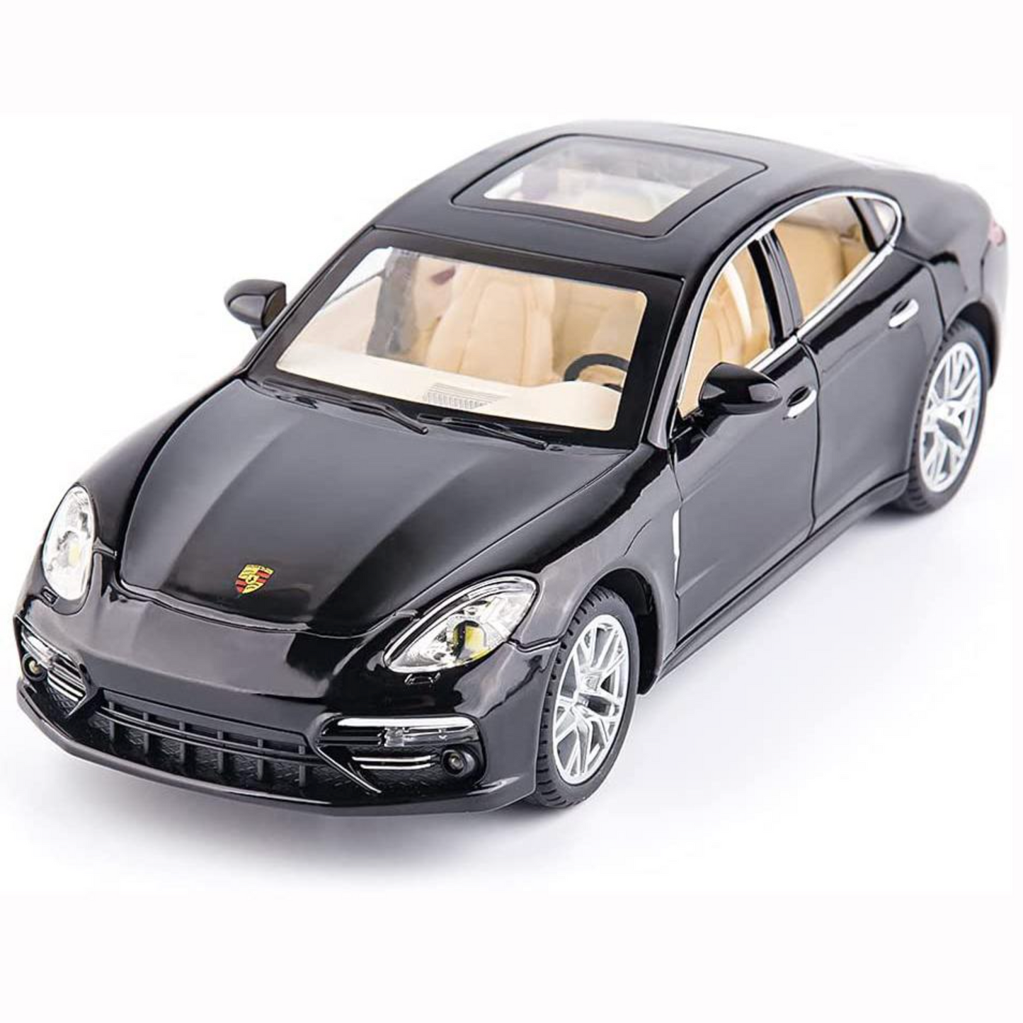 Sportbil Fyrdörrars Premium Mini Bilmodell - Skala 1:32 Med Ljud & Ljus