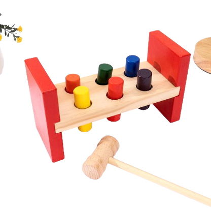 Wooden Hammer Kids Game