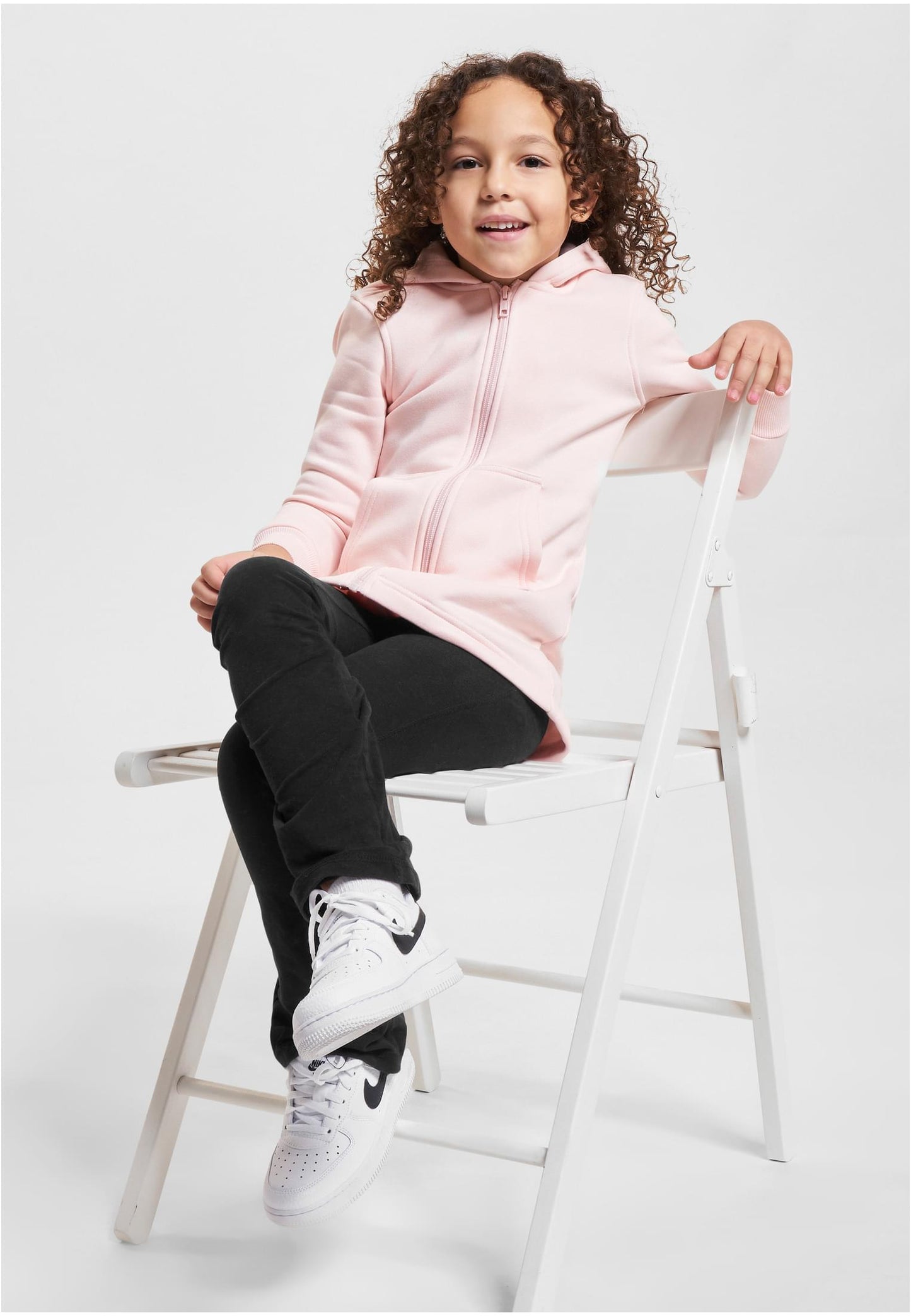 UC Girls Sweat Parka black 110/116