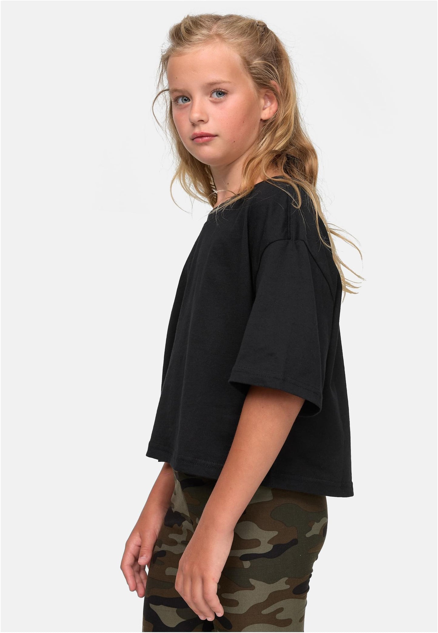 UC Girls Short Kimono Tee