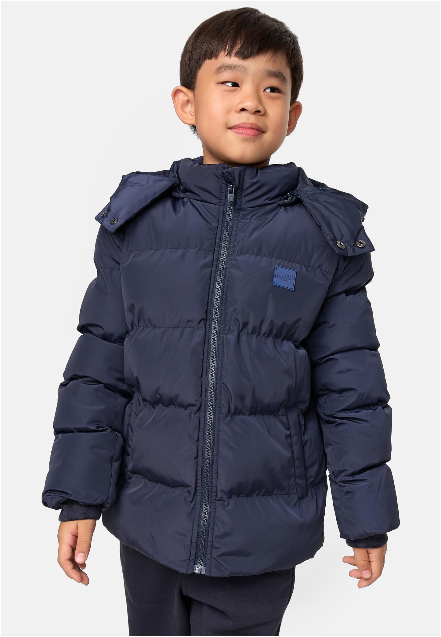 UC Boys Hooded Puffer Jacket - black 110/116
