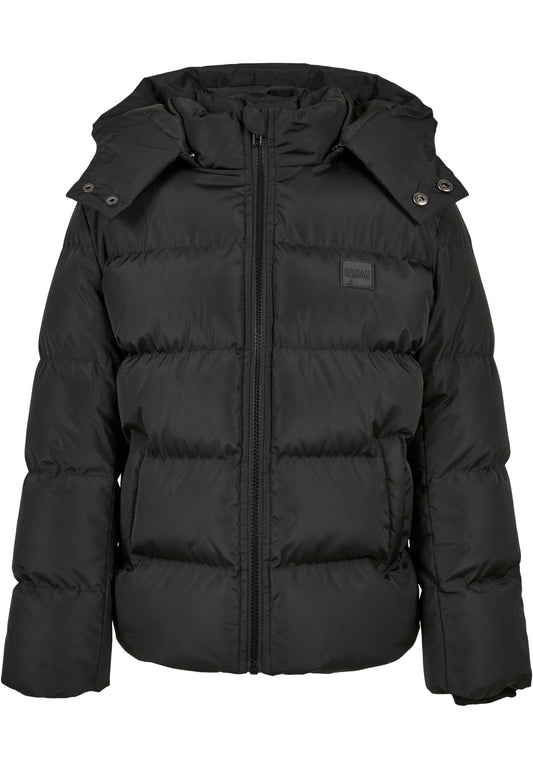 UC Boys Hooded Puffer Jacket - black 122/128