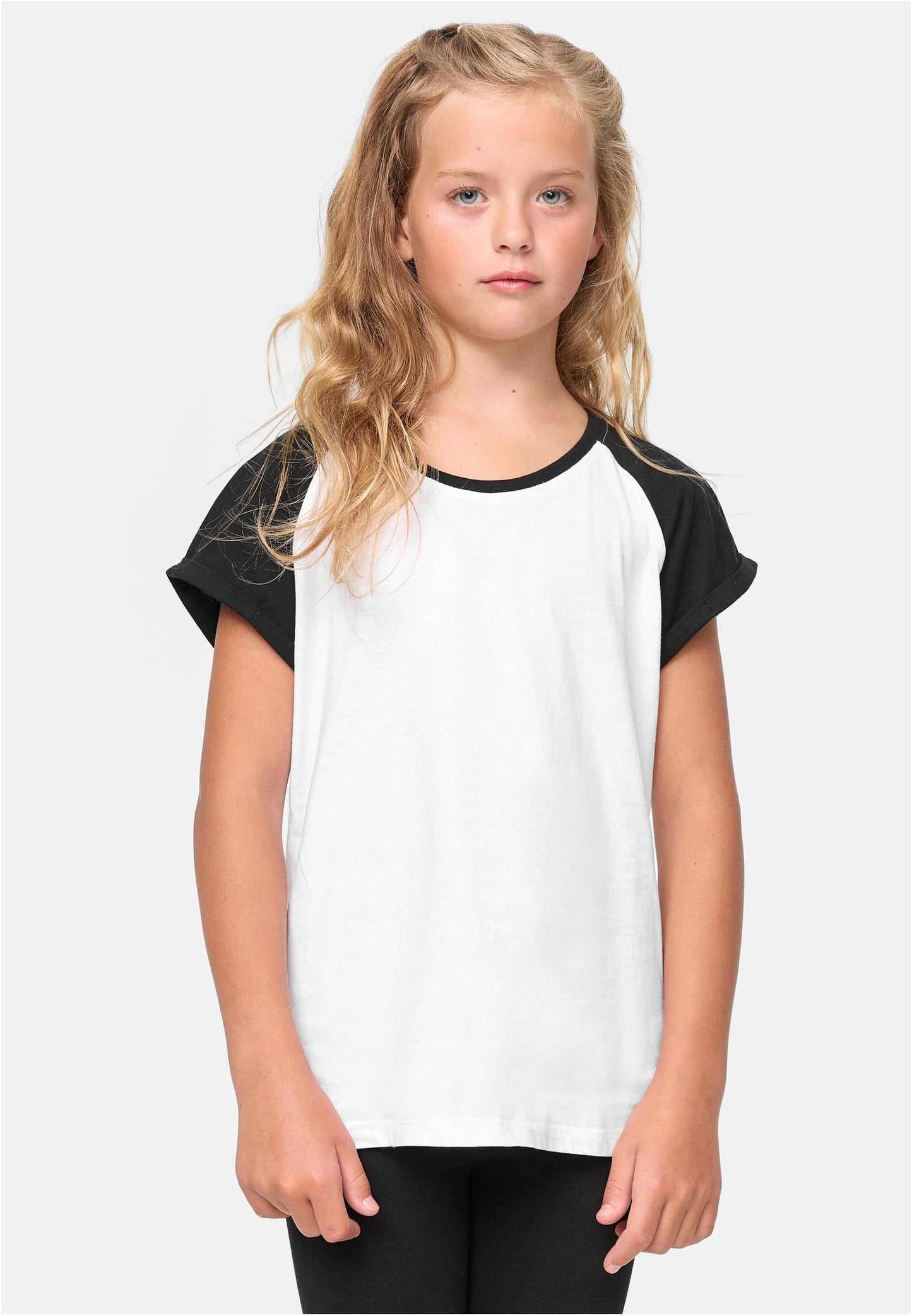 UC Girls Contrast Raglan Tee