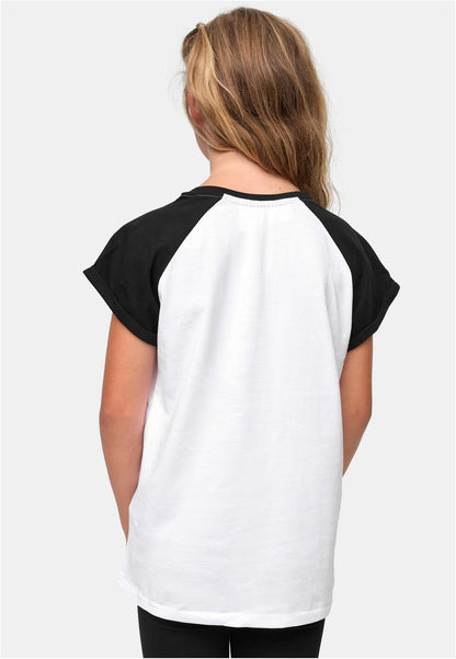 UC Girls Contrast Raglan Tee