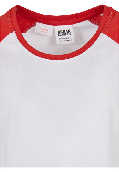 UC Girls Contrast Raglan Tee