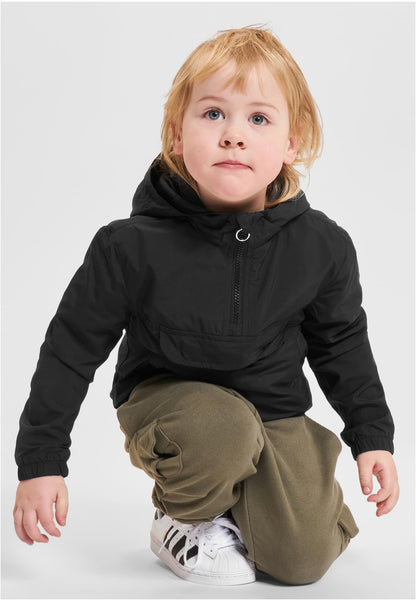 UC Girls Basic Pullover Jacket black 122/128